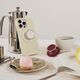 Uchwyt i podstawka do telefonu           Popsockets Round Luxe Coconut Creme Enamel MagSafe beżowy 808938