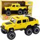 Αυτοκίνητο Off-Road Με Κινητήρα Τριβής Φώτα Ήχοι Κίτρινο 6x6 1:16