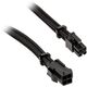 BitFenix ATX/EPS 4-pin - ATX/EPS 4-pin, 0.45m, Μαύρο (BFA-MAC-4ATX45KK-RP)