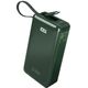 SBS LCD Power Bank  10000  mAh  zala - Portativais barosanas avots