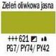 Artequipment Farba akrylowa TALENS AMSTERDAM 120ml 621 - OLIVE GREEN LIGHT uniw
