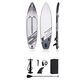 Deska do Pływania Sup Paddleboard Zestaw 7w1 KUBISPORT 335 x 86 x 15 cm