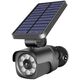 SUNARI saulės lempa LED FLS-25 SMD PIR manekeno kamera 4W 300lm 6000K 1500mAh Li-Ion"Forever" šviesiai