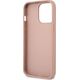 Guess Etui Guess do iPhone 14 Pro Max 6,7" różowy/pink hardcase SaffianoTriangle Logo