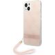 Guess Etui Guess do iPhone 14 Plus 6,7" różowy/pink hardcase 4G Print Strap