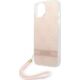Guess Etui Guess do iPhone 14 Plus 6,7" różowy/pink hardcase 4G Print Strap