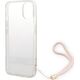 Guess Etui Guess do iPhone 14 Plus 6,7" różowy/pink hardcase 4G Print Strap