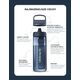 LifeStraw LifeStraw Go 2.0 Czerwona butelka filtrująca 0,65L Merlot Me Away