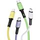 Kabel USB Usams USB-A - microUSB 1 m Zielony (69871-uniw)