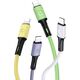 Kabel USB Usams USB-A - Lightning 1 m Zielony (69867-uniw)