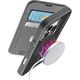 Cellularline 8018080483813 pokrowiec na telefon komórkowy 16 cm (6.3") Folio Czarny
