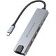Conceptronic DONN29G stacja dokująca Przewodowa USB 3.2 Gen 2 (3.1 Gen 2) Type-C Szary