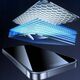Tempered glass metal frame for Samsung Galaxy S22 Plus / S23 Plus black frame