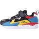 Dziecięce sneakersy Bejo AGEPI TEEN black/green/yellow/red rozmiar 38