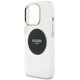 Etui Guess IML Metal Colored Circle Classic Logo MagSafe do Apple iPhone 16 Pro czarny