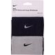 Opaska Nike accessories DRI-FIT DOUBLEWIDE WRISTBANDS HOME