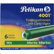 Pelikan Naboje do piór PELIKAN a'6 zielone