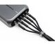 Kabel USB-C do USB-C Forcell 100W 5A PD QC 4.0 Nylon 2m Laptop Turbo