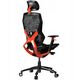 Fotel Lorgar LORGAR Grace 855, Gaming chair, Mesh material, aluminium frame, multiblock mechanism, 3D armrests, 5 Star aluminium base, Class-4 gas lift, 60mm PU casters, Red + black