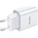 Kabel USB Vipfan Ładowarka sieciowa Vipfan E04, USB-C, 20W, QC 3.0 + kabel Lightning (biała)