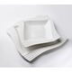 Affek Design BASIC Talerz płaski FALA 24x32,5h1,5cm