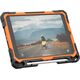 UAG Plasma HS Kickstand - obudowa ochronna z uchwytem do Apple Pencil, uchwytem na dłoń oraz podstawką do iPad 10.9" 10 generacja / 11" (A16) (orange/black)