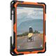 UAG Plasma HS Kickstand - obudowa ochronna z uchwytem do Apple Pencil, uchwytem na dłoń oraz podstawką do iPad 10.9" 10 generacja / 11" (A16) (orange/black)