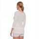 LS1628W Koszulka damska z rękawem 3/4 COMFORT MERINO kremowy L