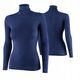 LS1627W Koszulka damska z golfem COMFORT MERINO granatowy XL