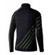 LS1636J Bluza piłkarska z krótkim ekspresem DRY JUNIOR czarny/neonowy 128/134