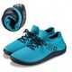 SH5010W Buty damskie BAREFOOT MERINO turkusowy/czarny 39