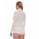 LS1627W Koszulka damska z golfem COMFORT MERINO kremowy L
