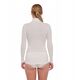 LS1627W Koszulka damska z golfem COMFORT MERINO kremowy L