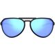 Okulary TIFOSI SELCA POLARIZED blackout (1 szkło Sky Blue Mirror POLARYZACJA 13% transmisji światła) (NEW 2025)