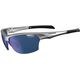Okulary TIFOSI INTENSE metallic silver (1 szkło Smoke Blue Mirror 15% transmisji światła) (NEW)