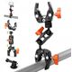 Mocowanie Uchwyt Imadło 2x Zacisk Crab Clamp Magic Arm K&f 1.5kg 1/4" Ms25 / Kf31.096