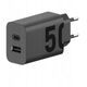 MOTOROLA oryginalna ładowarka sieciowa Typ C + USB A 50W MC502 czarna bulk