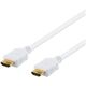 Καλώδιο Deltaco DELTACO High-Speed HDMI, 7m, Ethernet, 4K UHD, λευκό