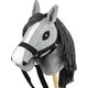 Froster Hobby Horse Skippi - lekki koń na kiju - Szary A5  - prezent dla dziecka