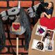 Froster Hobby Horse Skippi - lekki koń na kiju - Szary A5  - prezent dla dziecka