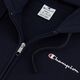 Champion Bluza damska Champion Full Zip Hoodie granatowa 117531 BS501 S
