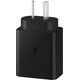 SAMSUNG ŁADOWARKA SIECIOWA TYP-C PD EP-T4511 45W CZARNY 3A + KABEL TYP-C - TYP-C - UK connector
