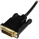 Kabel StarTech DisplayPort Mini - DVI-D 0.9m czarny (MDP2DVIMM3BS)