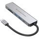 CONCEPTRONIC Dock USB-C->HDMI,2xUSB-A,SD/TF,100WPD,+ 15cm gr