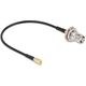 DELOCK  Antennenkabel TNC Buchse zu SMB Stecker RG-174 20 cm