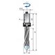 Wiertło PF11MD AC3 5.0X40X70X10 P