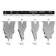 Tarcze DADO GL20701M 207,1X30-34