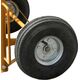 Wózek transportowy 250kg 400x300mm(wysuwany podest) pomarańcz(1)