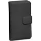 PEDEA Book Cover Classic für Apple iPhone 16e, schwarz