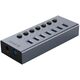 Hub BT2U3-7AB z włącznikami 7x USB-A - szary Hub BT2U3-7AB z włącznikami 7x USB-A - szary